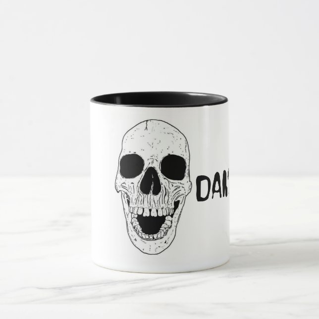 Caneca Cabeça de Esqueleto (Centro)