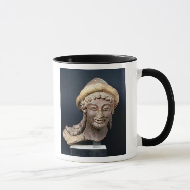 Caneca Cabeça de Hermes que veste pilos (Direita)