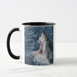 Caneca Cabeça de Tubarão Branco Excelente