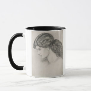 Caneca Cabeça de uma mulher, 1861 (lápis no papel)