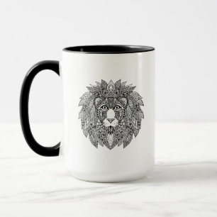 Caneca Cabeça inspirada 4 do leão
