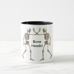 Caneca Cabeças ósseas Esqueletos Mugs