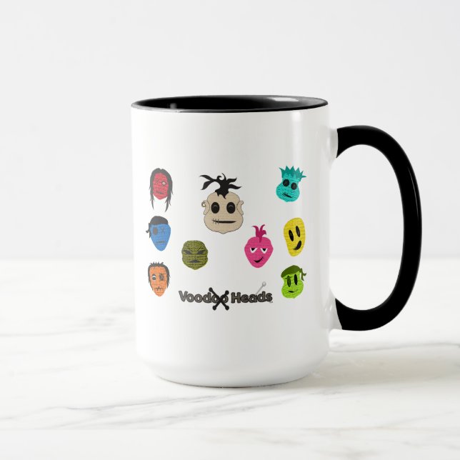 Caneca Cabeças Voodoo (Direita)