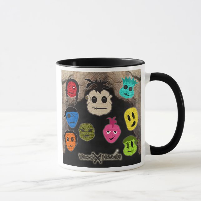 Caneca Cabeças Voodoo ~ Caverna (Direita)