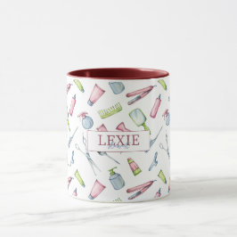 Caneca Cabeleireiro, Cabeleireira Salão de Beleza Persona