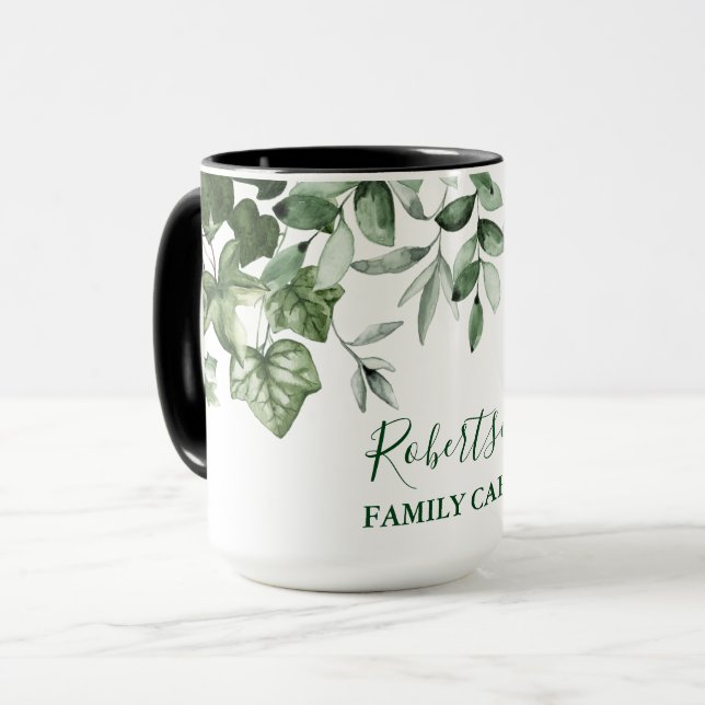 Caneca Cabina de família Cana-d-água Cria Botânica (Frente Esquerda)