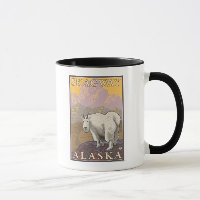 Caneca Cabra de montanha - Skagway, Alasca (Direita)