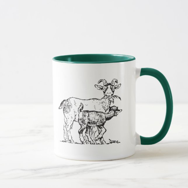Caneca Cabra e Criança (Direita)