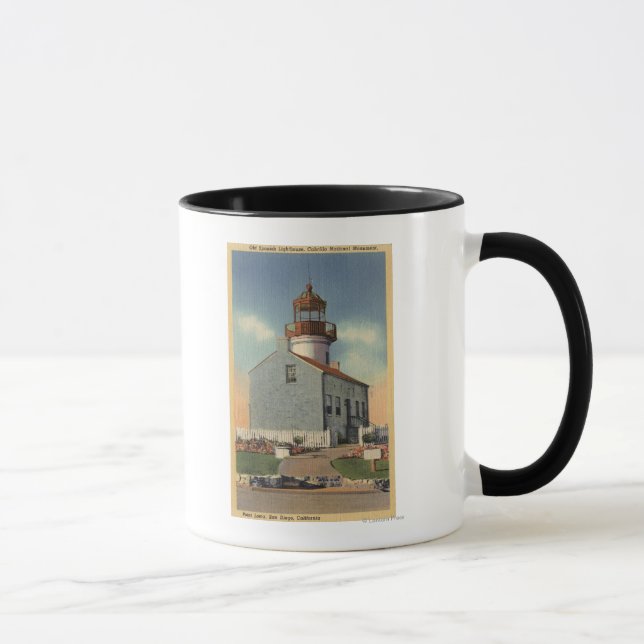 Caneca Cabrillo Nat'l Monument, Point Loma Lighthouse (Direita)