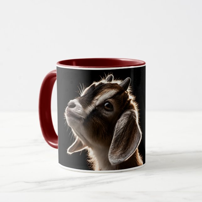 Caneca Cabrito Curioso (Frente Esquerda)