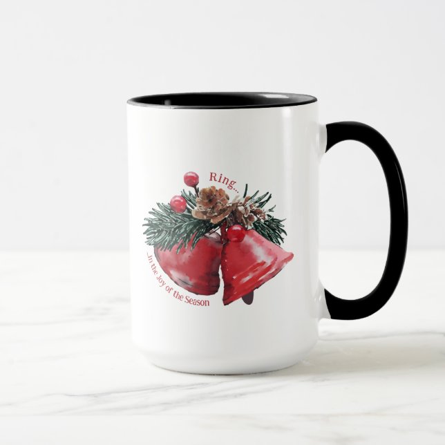 Caneca Caça de Natal Feriada (Direita)
