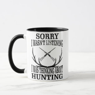 Caneca Caça Engraçada é para caçadores que adoram per