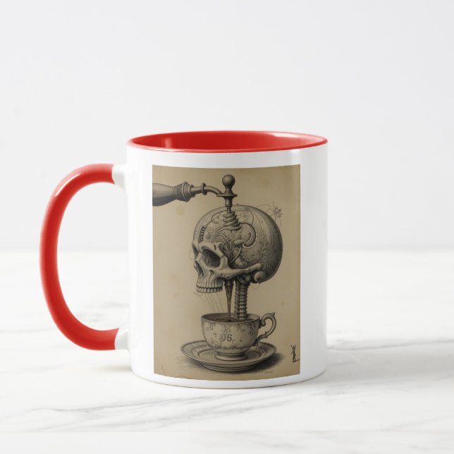 CANECA CACHORA DE CAFÉ CRUZADA (Esquerda)