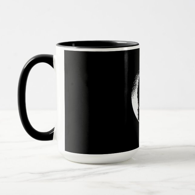 Caneca Cachorro Aussie Pata de Gado Engraçado (Esquerda)