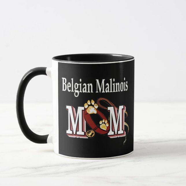 Caneca Cachorro belga Malinois MOM (Esquerda)