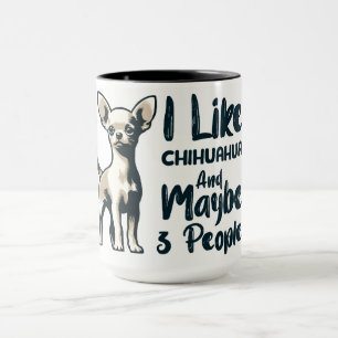 Caneca Cachorro Chihuahua engraçado