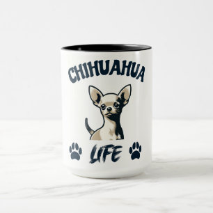Caneca Cachorro Chihuahua engraçado