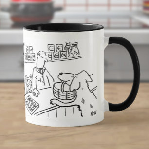 Caneca Cachorro Compre comprando cesto