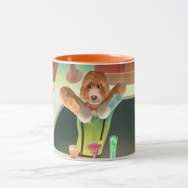 Caneca Cachorro de Bartending no Bar Retroativo (Centro)