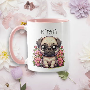 Caneca Cachorro de Cachorro Cute Personalizado