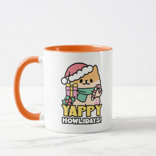 Caneca Cachorro de Natal Bonito - Erradias de Yappy