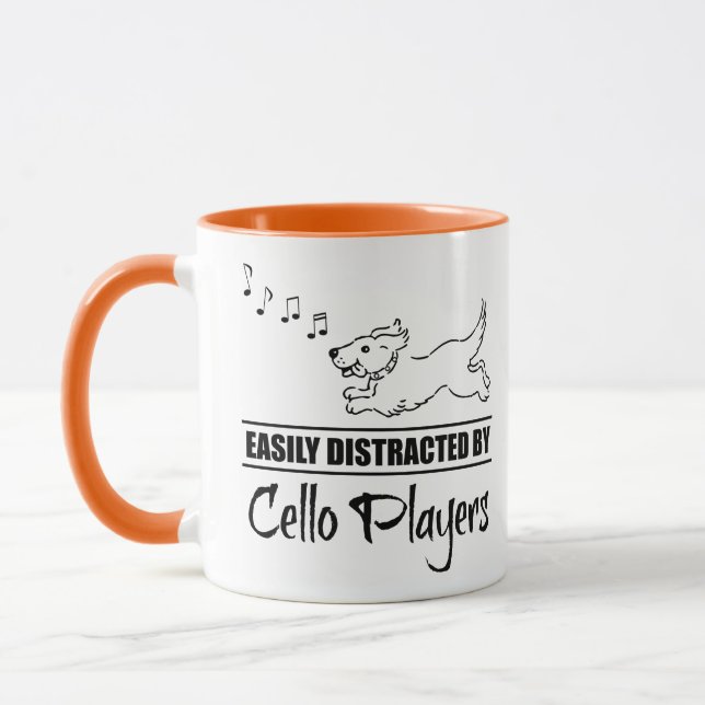 Caneca Cachorro em execução facilmente distraído por joga (Esquerda)