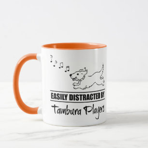 Caneca Cachorro em funcionamento facilmente distraído por