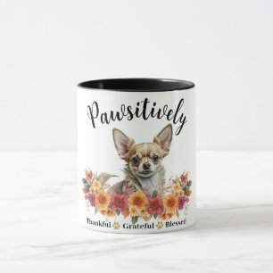 Caneca Cachorro Fofo Agradecido Abençoado Adorável