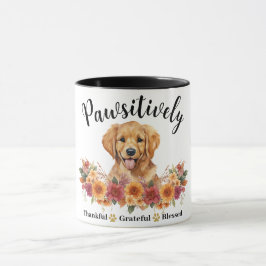 Caneca Cachorro Fofo Agradecido Abençoado Adorável