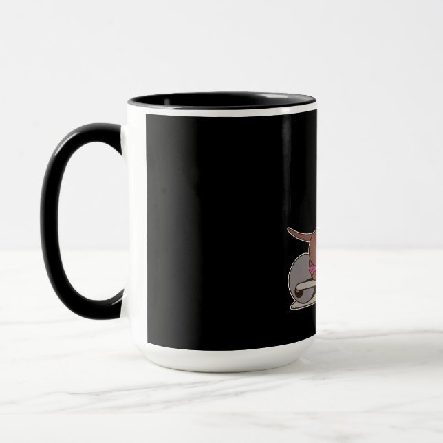 Caneca Cachorro Legal Ama Treino (Esquerda)