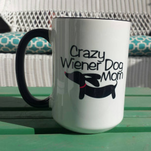 Caneca Cachorro Louco Cachshund Coffee Mama