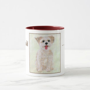 Caneca Cachorro Morkie Doce