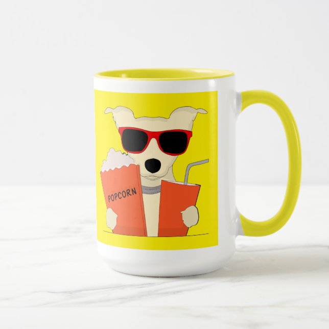 Caneca cachorro-pipoca (Direita)