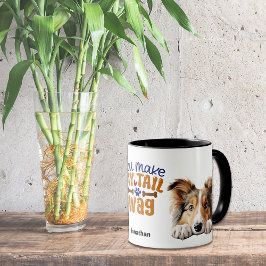 Caneca Cachorro Shetland Você Faz Minha Carteira