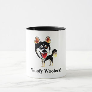 Caneca Cachorro Siberiano Engraçado
