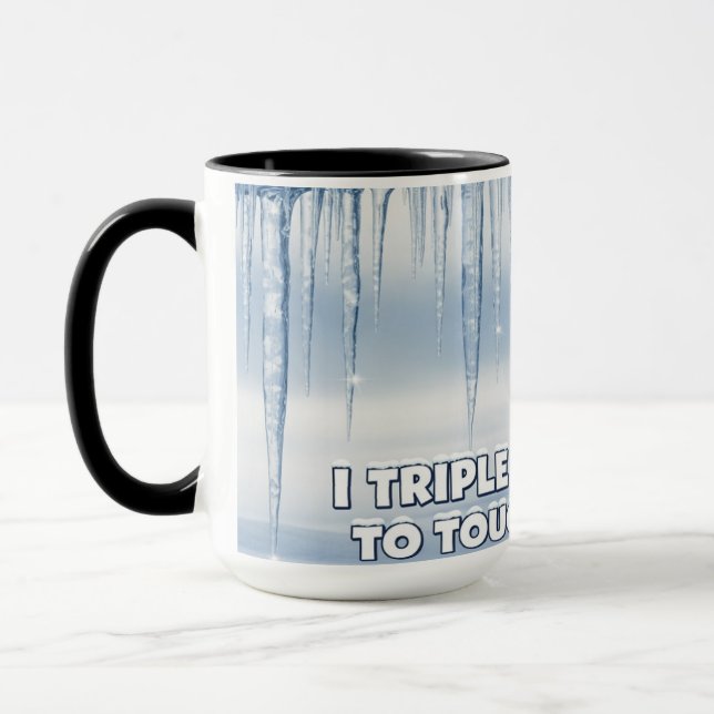 Caneca Cachorro Triplo Atreve Você Combo Mug Engraçada Ca (Esquerda)