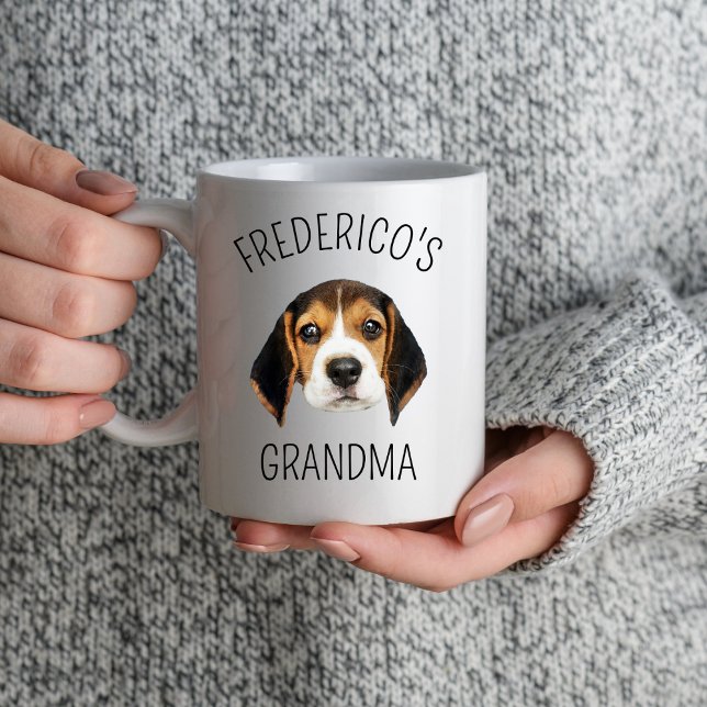 Caneca Cachorro Vovó Personalizada Gato Cara Gato Proprie (Criador carregado)