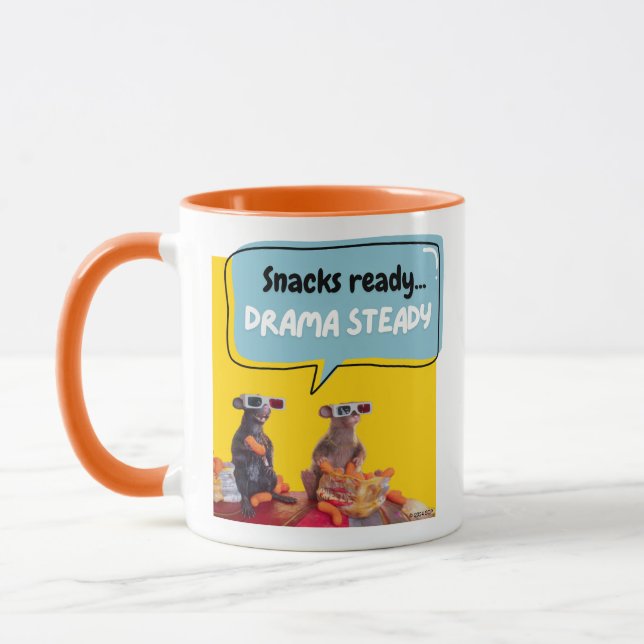Caneca Cachorros Prontos, Drama Firme (Esquerda)