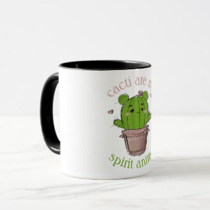 CANECA CACTI ESPIRITUOSO ANIMAL PRICAMENTE AMOR CARDÍACO