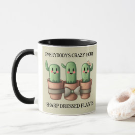Caneca Cactos Engraçados Todos estão loucos sobre Sharp..