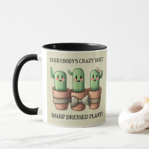 Caneca Cactos Engraçados Todos estão loucos sobre Sharp..
