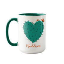 Cactus Heart Coffee Mug