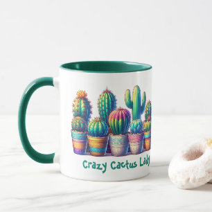 Caneca Cactus Madame, Nome Mug