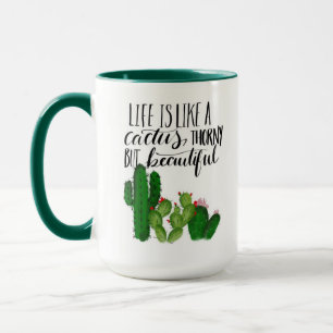 Caneca Cactus Mug Ilustrado