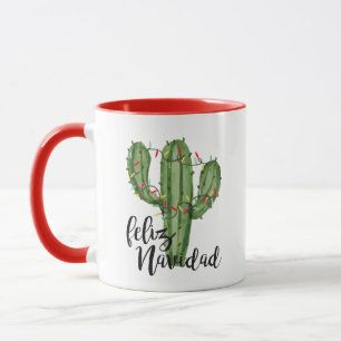 Caneca Cactus Mug Natal
