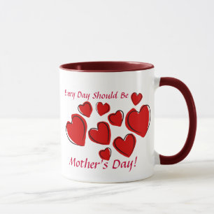 Caneca Cada dia deve ser dia das mães