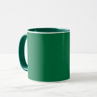 Caneca Cadmium green (solid color) 