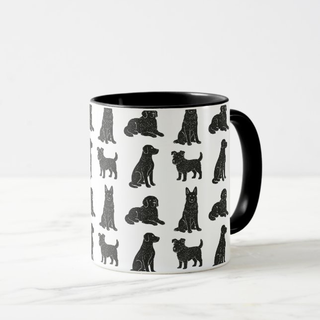 Caneca Cães (Frente Esquerda)