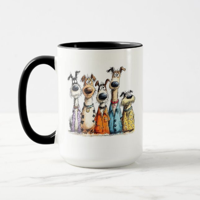 Caneca Cães caprichosos (Esquerda)
