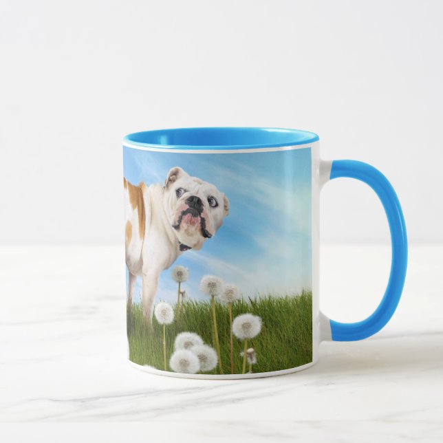 Caneca Cães com Dandelion (Direita)